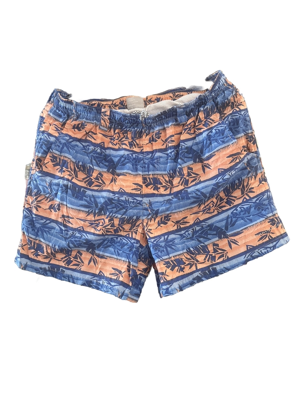 Columbia PFG Omni Shade Sailfish Print Trunks Shorts Size Large 8" inseam